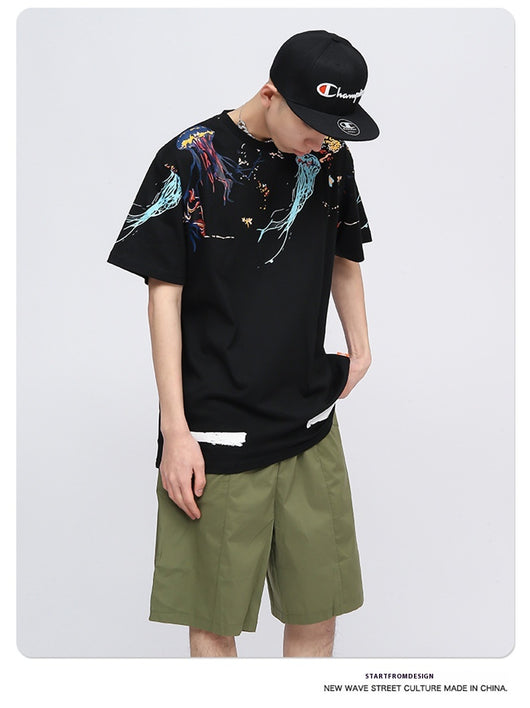 Camiseta Unisex Estampado Graffiti Street Style - Image 15