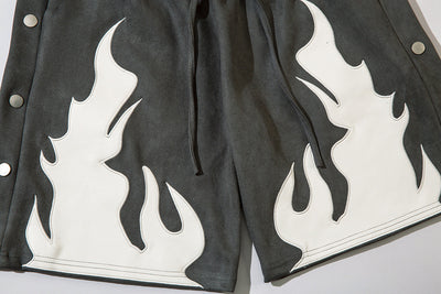 Shorts Contraste Terciopelo Flame con Solapa Doble - Image 14