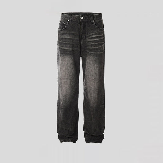 Jeans Skinny Retro Desgastado Estilo American High Street