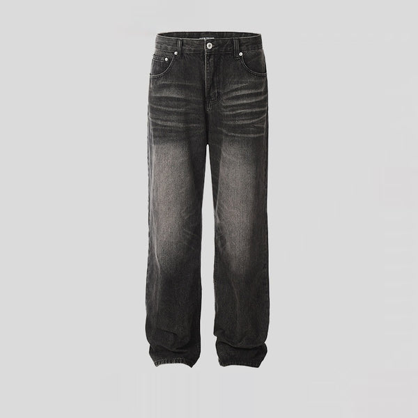 Jeans Skinny Retro Desgastado Estilo American High Street