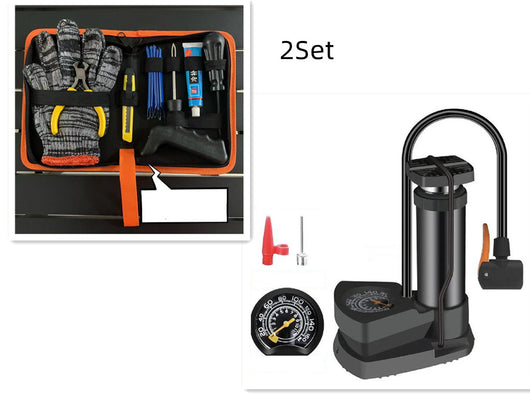 Kit de Reparación de Llantas para Moto en Viajes - Freno Superior - Image 6