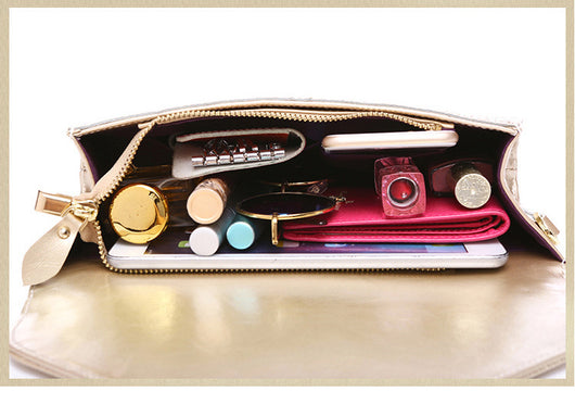 Cartera Larga de Cuero Genuino para Mujer - Diseño Europeo - Image 12
