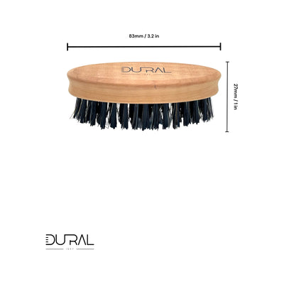 Dural Pear wood small beard brush - Halal compliant - Tekeno