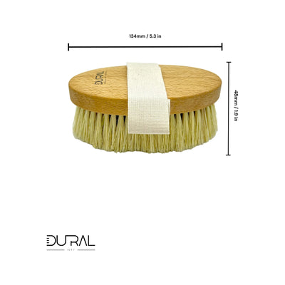 Dural Beech wood massage brush with tampico fiber - Tekeno