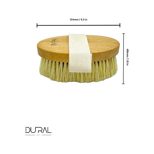 Dural Beech wood massage brush with tampico fiber - Tekeno