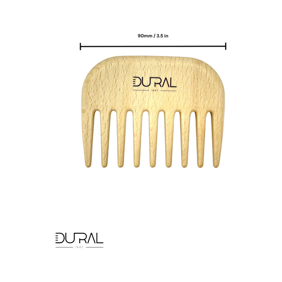 Beech Wood Comb for Afro Hair - Professional Detangler