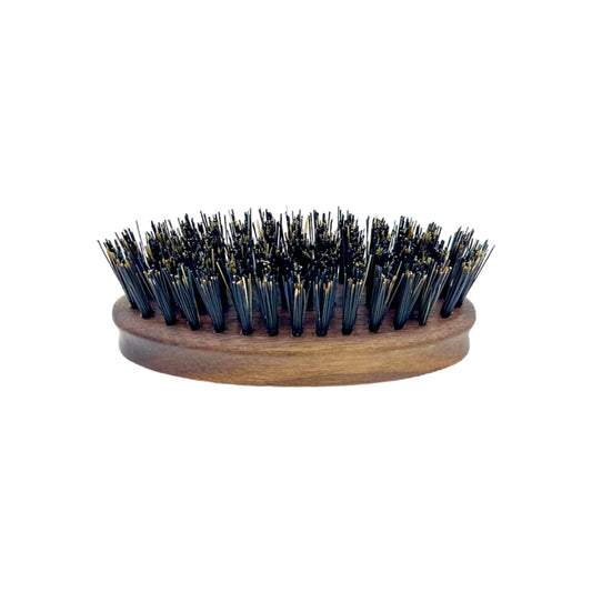 Dural nutwood beard brush with pure wild boar bristles - Tekeno