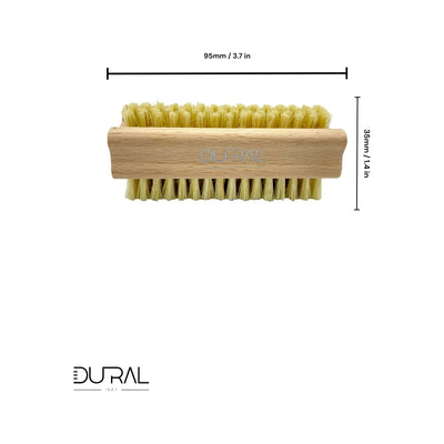 Dural plain Beech wood hand/nails brush with Tampico fiber -4/6 rows - Tekeno