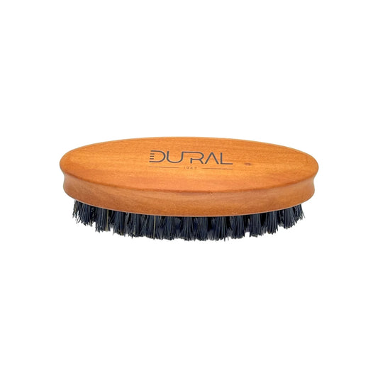 Dural Pear wood beard brush with soft natural bristles - Tekeno