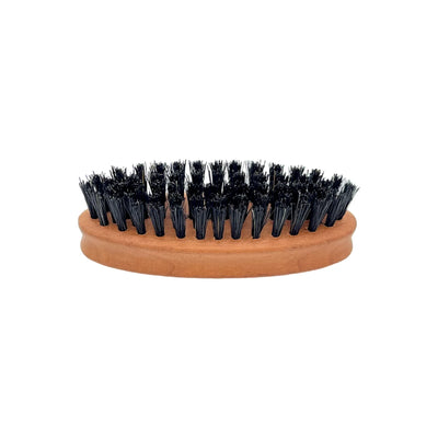 Dural Pear wood beard brush with soft natural bristles - Tekeno