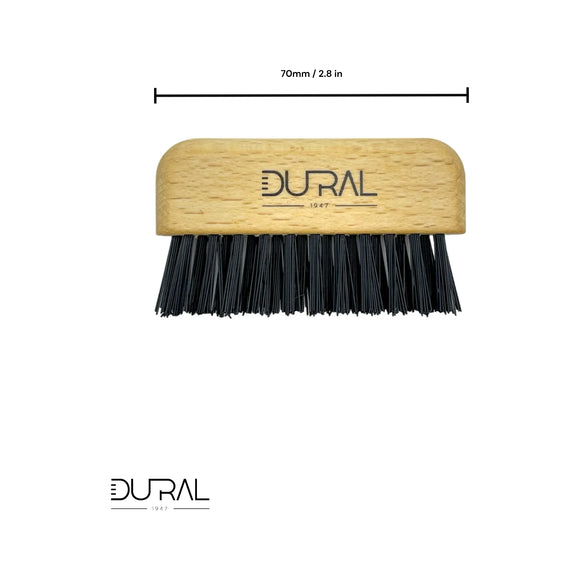 Beech Wood Brush and Comb Cleaner with Nylon Bristles
