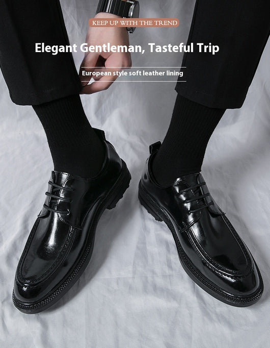 Mocasines Horsebit con Plataforma - Zapatos Formales de Lujo para Hombre - Image 20