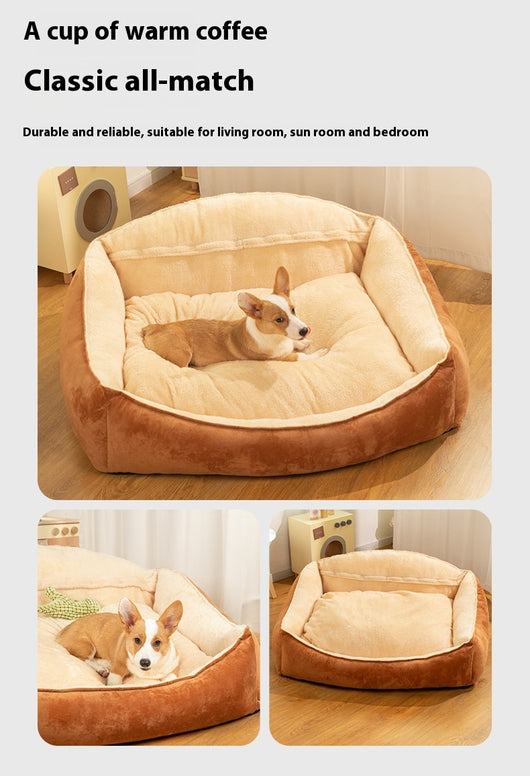 Cama Térmica para Perros Grandes con Colchón Desmontable y Lavable - Image 11