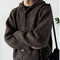 Men's Retro Japanese Hooded Button Cardigan - Autumn Winter
