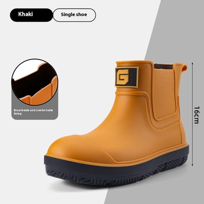 Zapatos Deportivos Impermeables para Hombre con Plataforma y Forro Polar - Image 4