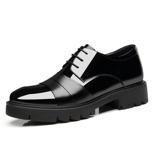 Zapatos Formales con Alzas Internas 10cm - Cuero Brillante Premium para Hombre - Image 5