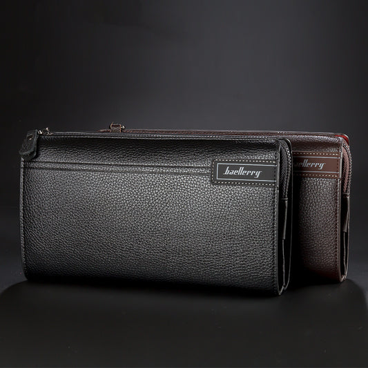 Cartera Ejecutiva Personalizada para Hombre - Estilo Business Casual