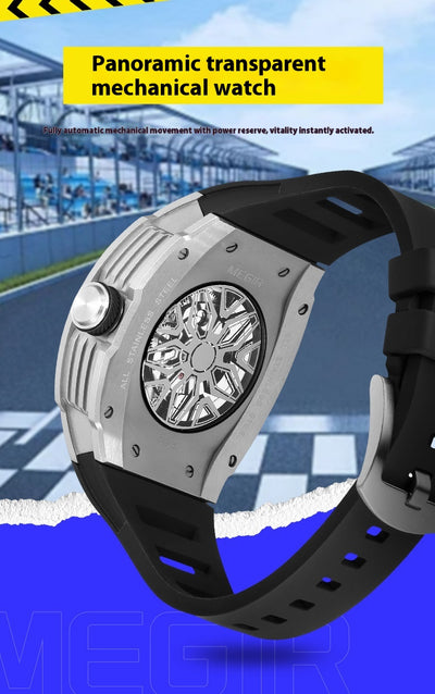 Reloj Mecánico Elegante para Hombre - Estilo Ejecutivo Casual - Image 12