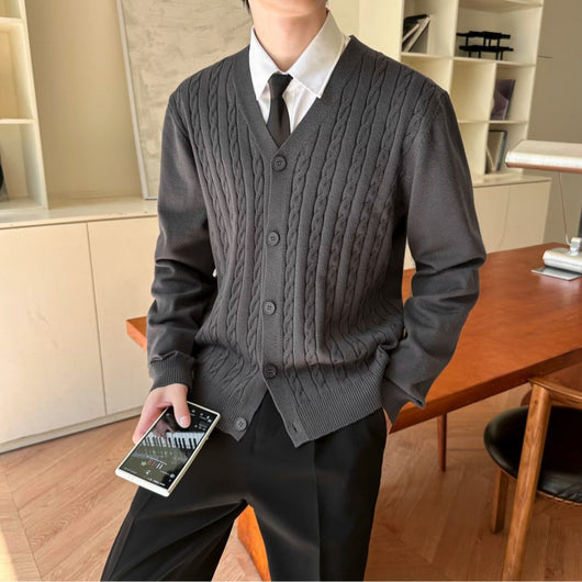 Suéter Tejido de Punto Entallado para Hombre y Mujer - Image 8