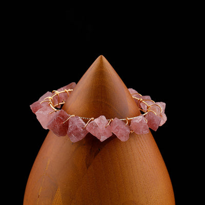 Pulsera Reiki para Mujer con Cuarzo Rosa y Citrina - Image 29