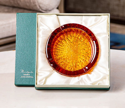 Cenicero de Vidrio Redondo Multicolor - Decoración Elegante - Image 15