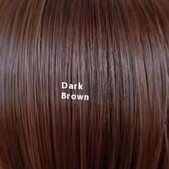 Peluca Ondulada Marrón Oscuro con Encaje Frontal - Cabello Largo y Voluminoso - Image 15