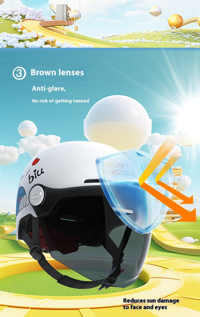 Casco Inteligente para Bicicleta Eléctrica Infantil con Ventilación Avanzada - Image 30