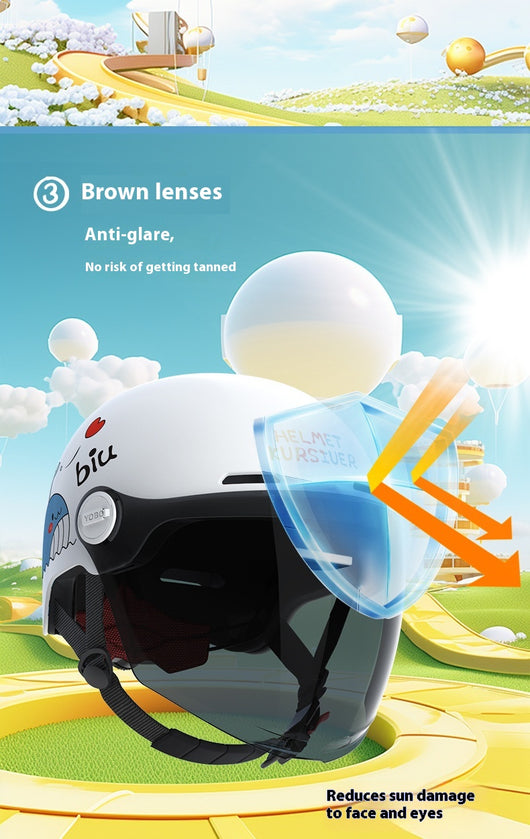 Casco Inteligente para Bicicleta Eléctrica Infantil con Ventilación Avanzada - Image 30
