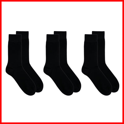 Calcetines de Negocios en Algodón - Elegancia Profesional para Zapatos Formales - Image 5