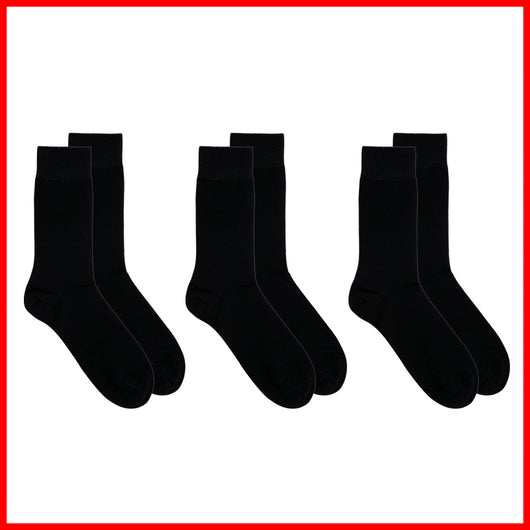 Calcetines de Negocios en Algodón - Elegancia Profesional para Zapatos Formales - Image 5