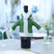 Conjunto De Vestido Verde Y Vino Tinto