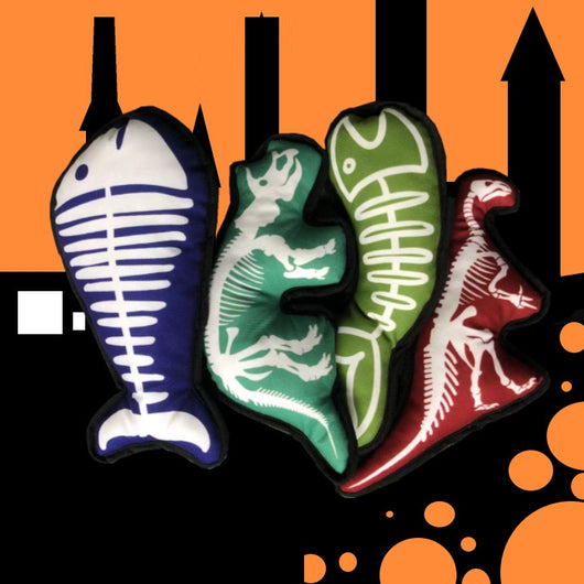 Juguete Interactivo para Gatos con Sonidos Dinosaurio y Espina de Pescado - Image 8