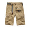 Shorts Casuales de Algodón con Múltiples Bolsillos - Corte Moderno y Cómodo