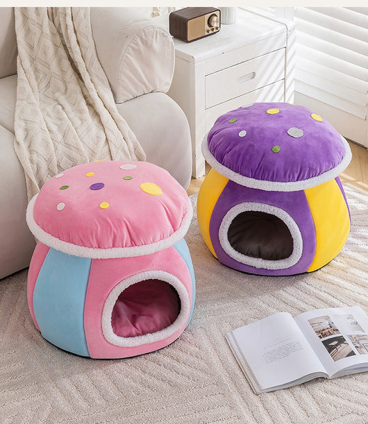 Nido Térmico Desmontable para Gatos y Conejos - Felpa Gruesa Invierno - Image 18