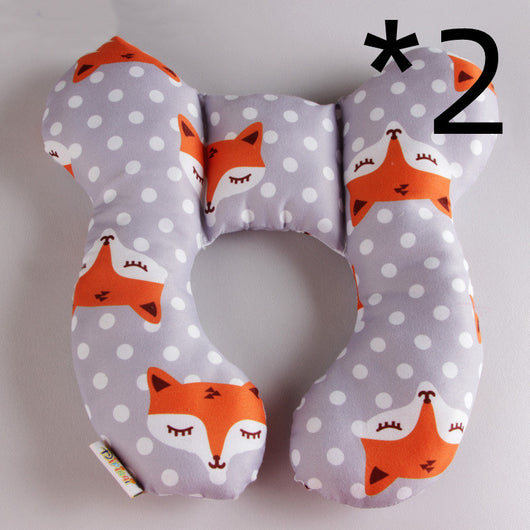 Almohada de Viaje Protectora para Bebé - Soporte en Forma de U para Auto - Image 39