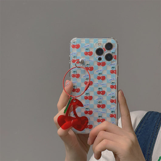 Funda para Celular con Dije de Cereza Xxr para Mujer - Image 5