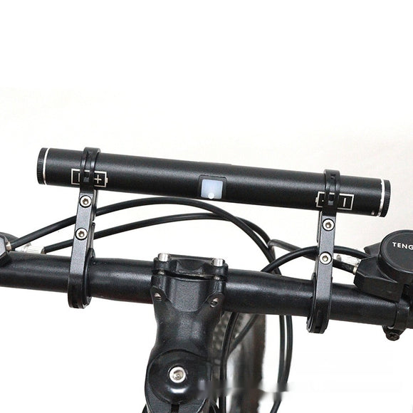 Portaequipaje Trasero Aluminio 20cm con Batería USB Recargable Desmontable