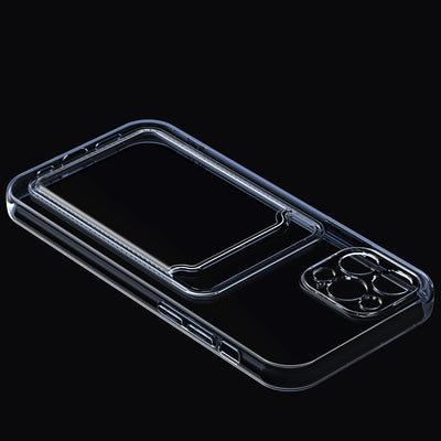 Funda Transparente para Móvil con Protección Anti-amarillamiento y Ranura para Tarjeta - Image 5
