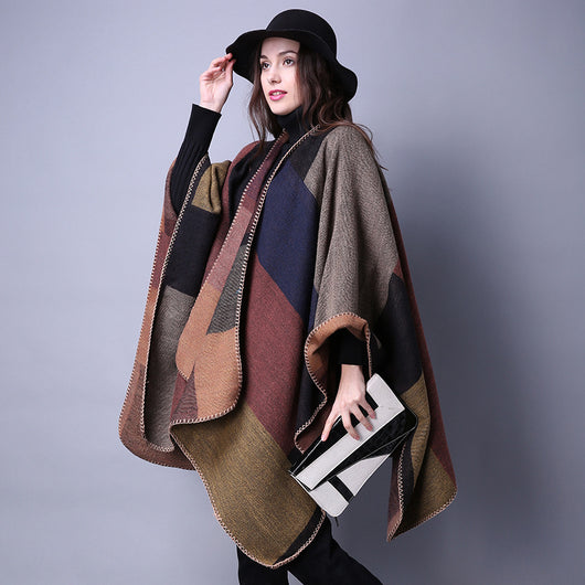 Chal Versátil de Lattice para Otoño e Invierno - Perfecto para Viajes - Image 39