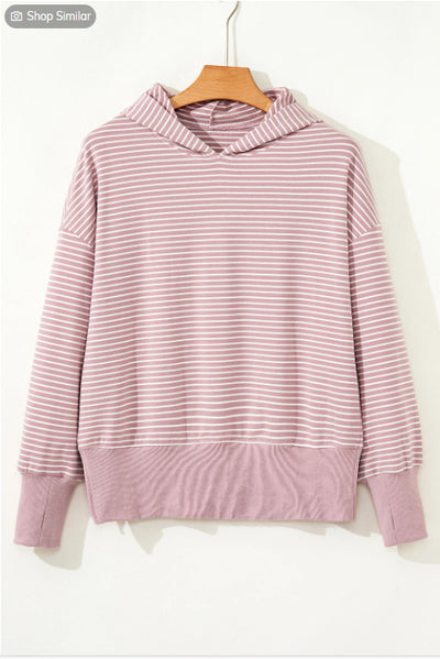 Sudadera Holgada con Agujeros para Pulgares y Hombros Descubiertos - Image 10