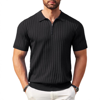 Polo Deportivo Hombre Manga Corta con Cierre - Estilo Golf Casual - Image 2