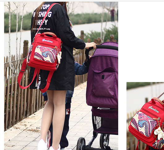 Bolsa Maternal Dos Compartimentos Bandolera para Mamá - Image 10