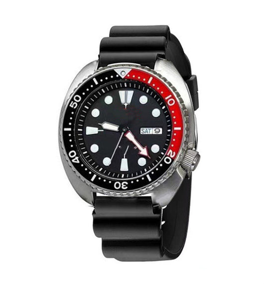 Reloj de Acero Bicolor con Banda Rotativa y Movimiento de Cuarzo - Image 10