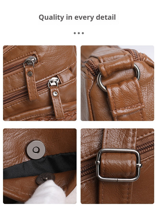 Bolsa Bandolera Multicompartimentos de Gran Capacidad para Mujeres - Image 19