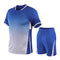 Conjunto de Verano Hombre: Camiseta Degradado Digital + Shorts Talla Grande