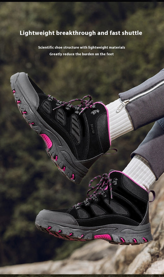 Botas de Montaña Impermeables Transpirables Antideslizantes para Parejas - Image 18