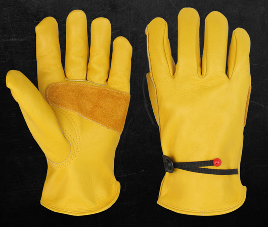 Guantes de Cuero Flor de Vaca para Soldadura y Jardinería - Protección Térmica Profesional - Image 6