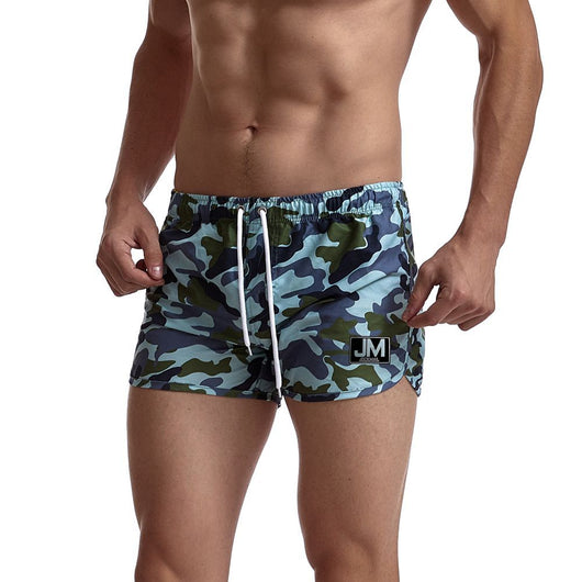 Pantalones Cortos de Playa con Estampado Arcoíris para Hombre - Image 12