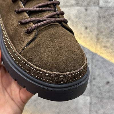 Botas Martin de Gamuza Forradas en Fleece - Zapatos Casuales Cálidos con Suela Reforzada - Image 14