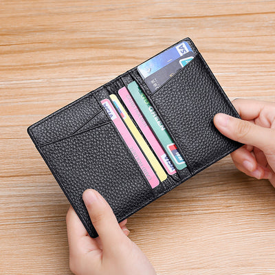 Cartera Ejecutiva de Cuero Genuino para Tarjetas - Diseño Premium Minimalista - Image 7